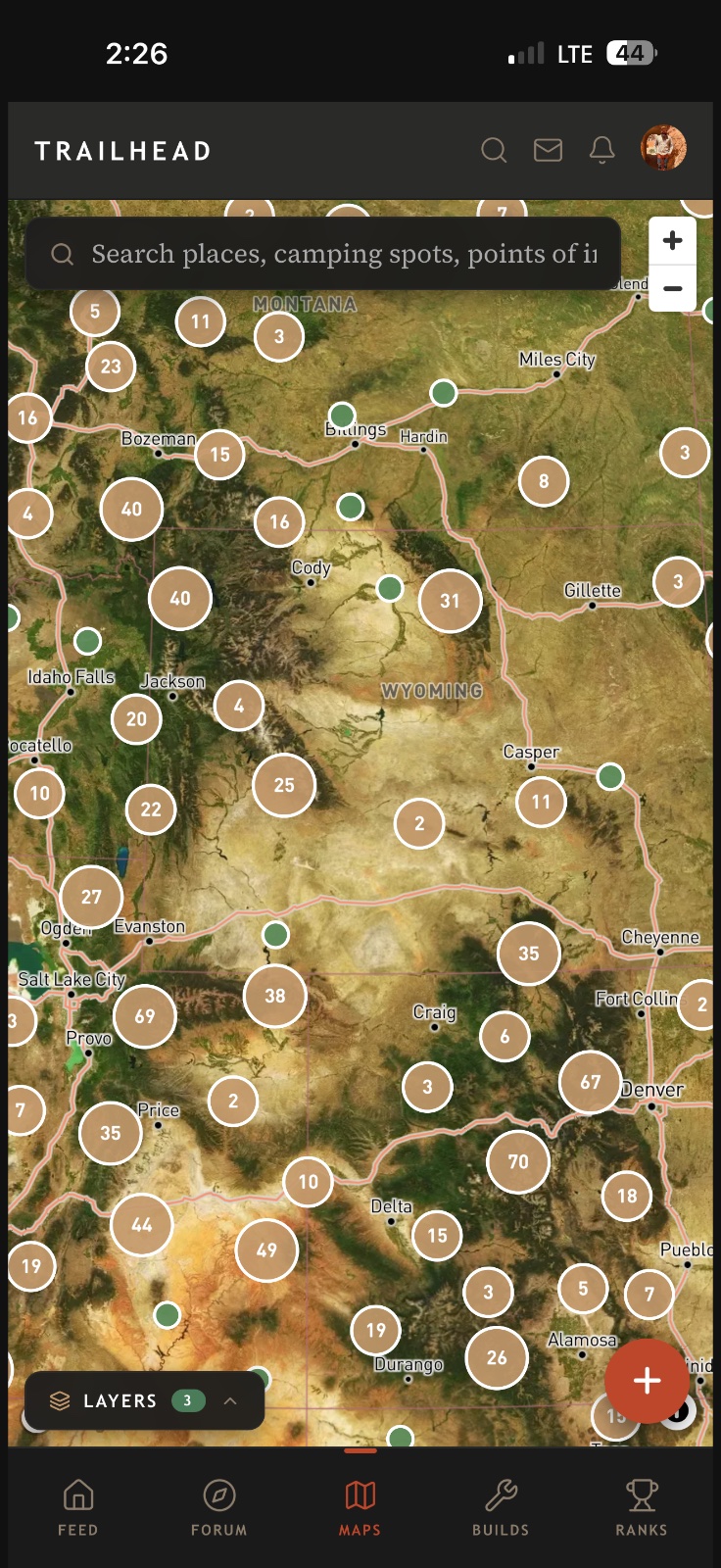 Rockies & High plains roll call on Trailhead