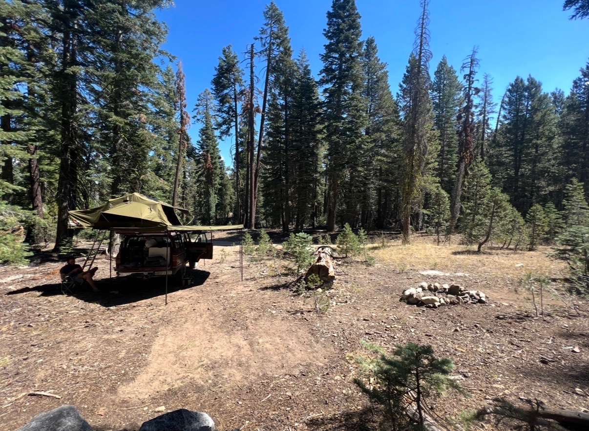 Summit Lake Dispersed camping spot