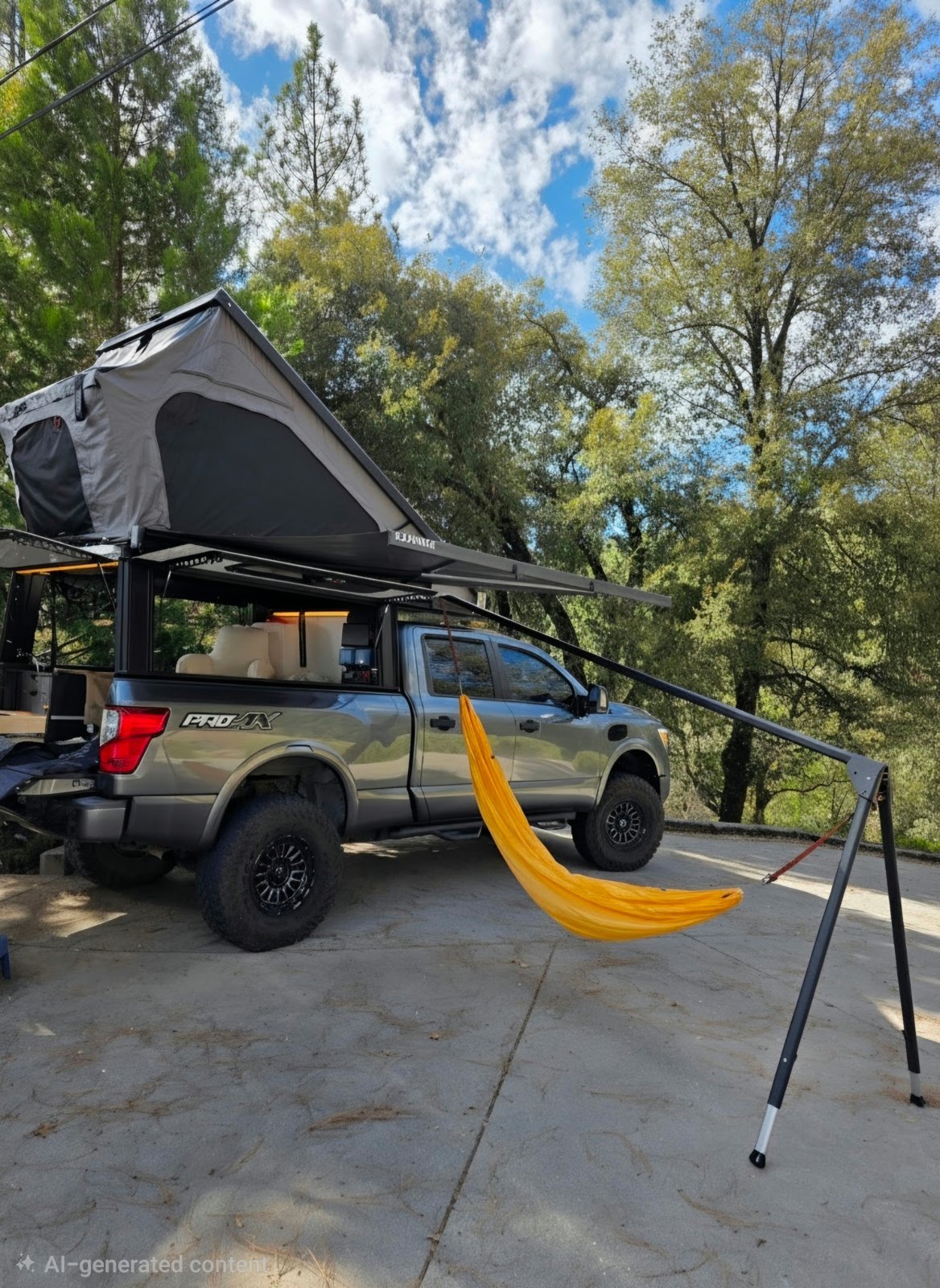 The Titan overlanding build