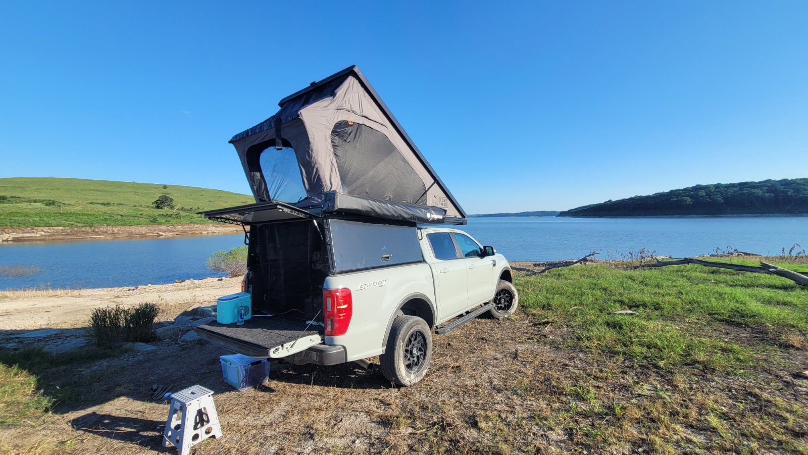 Carnahan Creek camping spot