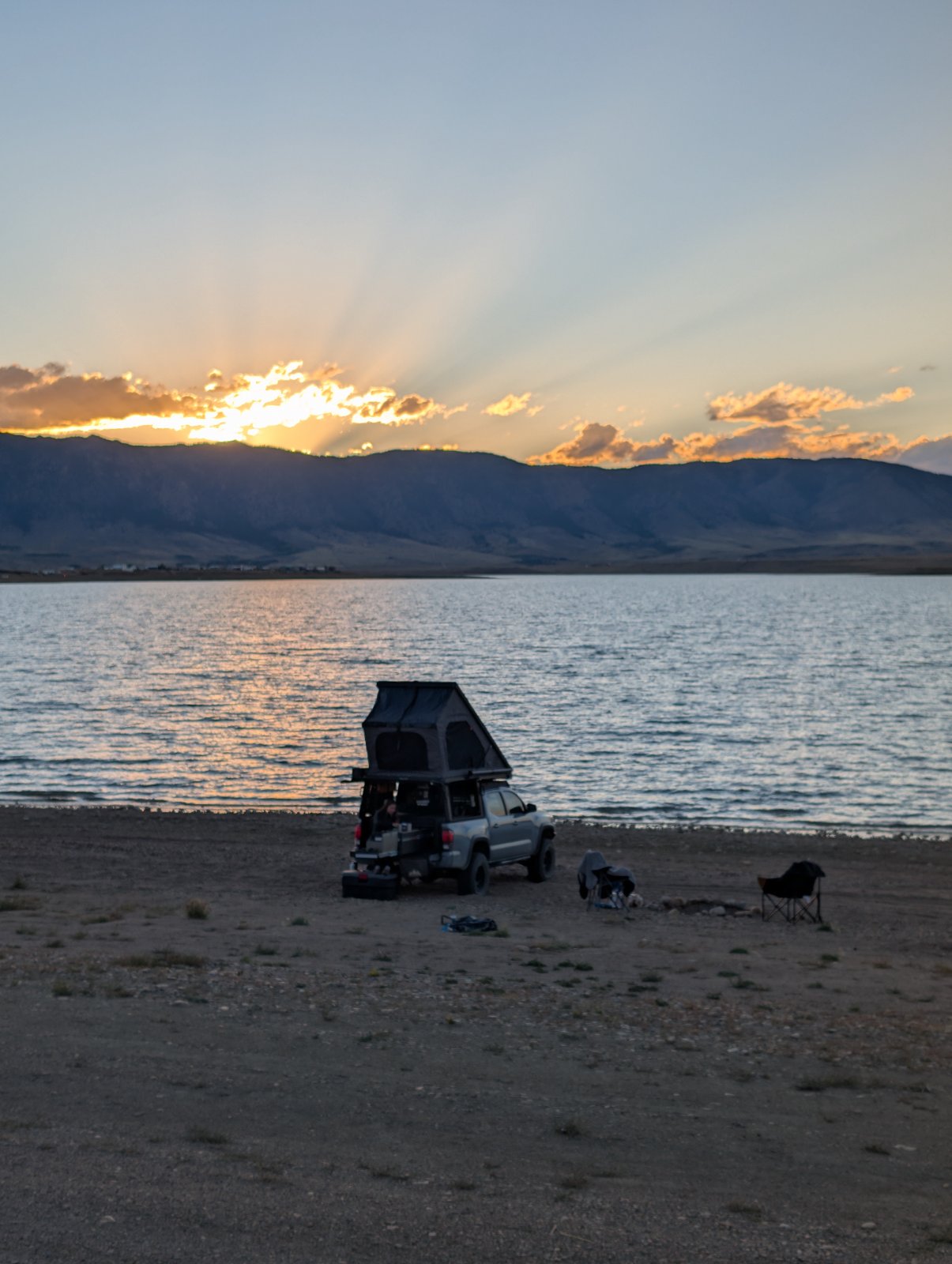 Lake Hattie camping spot